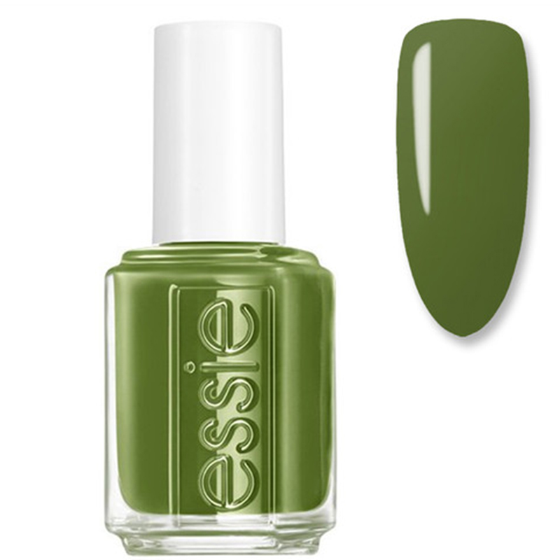 美国essie脚指甲油705夏天牛油果绿芭蕉橄榄绿色显白免烤快干持久 - 图3