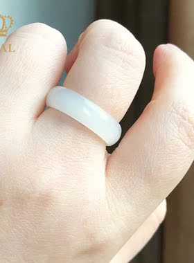 珠宝首饰新疆戒指天然和田玉