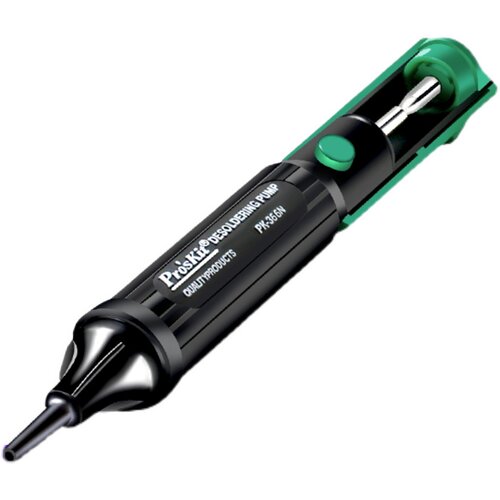 台湾宝工强力吸锡器进口DP366D加长拆焊吸锡枪吸嘴自动回弹焊锡器 - 图3