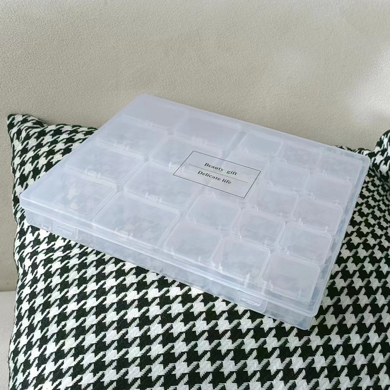 耳钉耳饰耳夹收纳盒项链脚链防尘防氧化盒手工DIY串珠米珠分装盒,淘宝优惠券,粉丝福利购,淘宝优惠卷