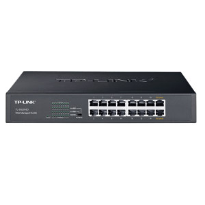 普联TP-LINK TL-SG2016D 16口全千兆交换机Web网管远程云管理VLAN端口汇聚监控镜像带宽控制环路保护ERPS环网