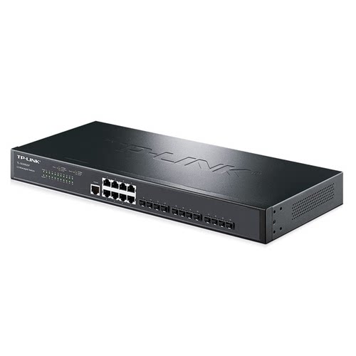普联TP-LINK TL-SG5820F 全千兆三层光纤交换机8电12光口SFP端口汇聚网络核心层DHCP服务器VLAN云管理Web网管 - 图2