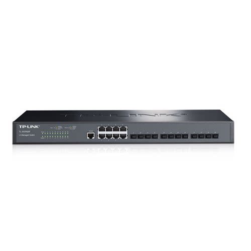 普联TP-LINK TL-SG5820F 全千兆三层光纤交换机8电12光口SFP端口汇聚网络核心层DHCP服务器VLAN云管理Web网管 - 图0