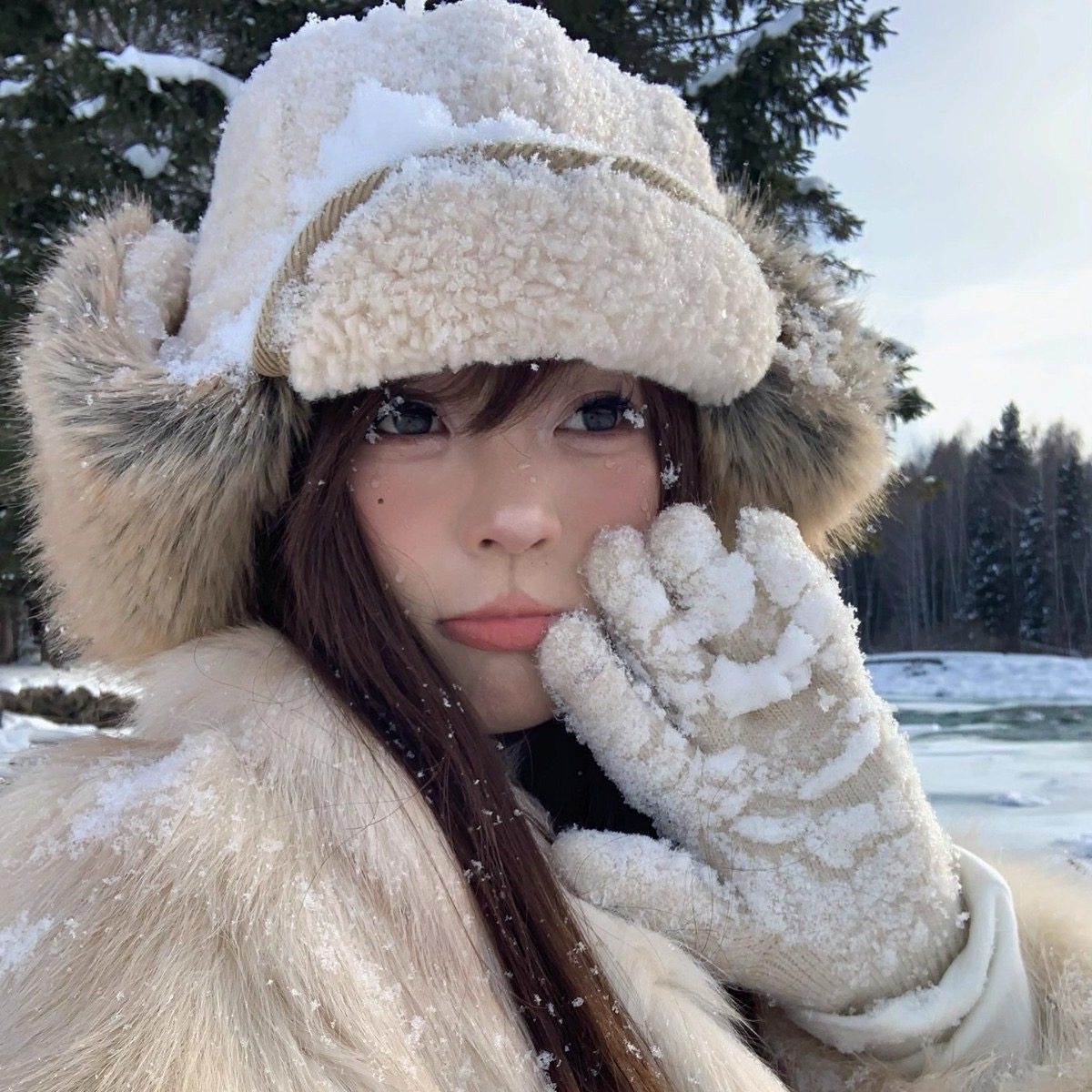 -东北-2026新款时尚百搭秋冬护耳包头帽韩版保暖系带保暖帽,淘宝优惠券,粉丝福利购,淘宝优惠卷