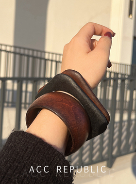 环气质木质手镯手环女