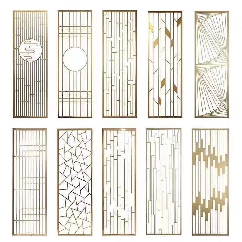 不锈钢屏风镂空浮雕隔断入户玄关金属花格中式庭院别墅酒店背景墙,淘宝优惠券,粉丝福利购,淘宝优惠卷
