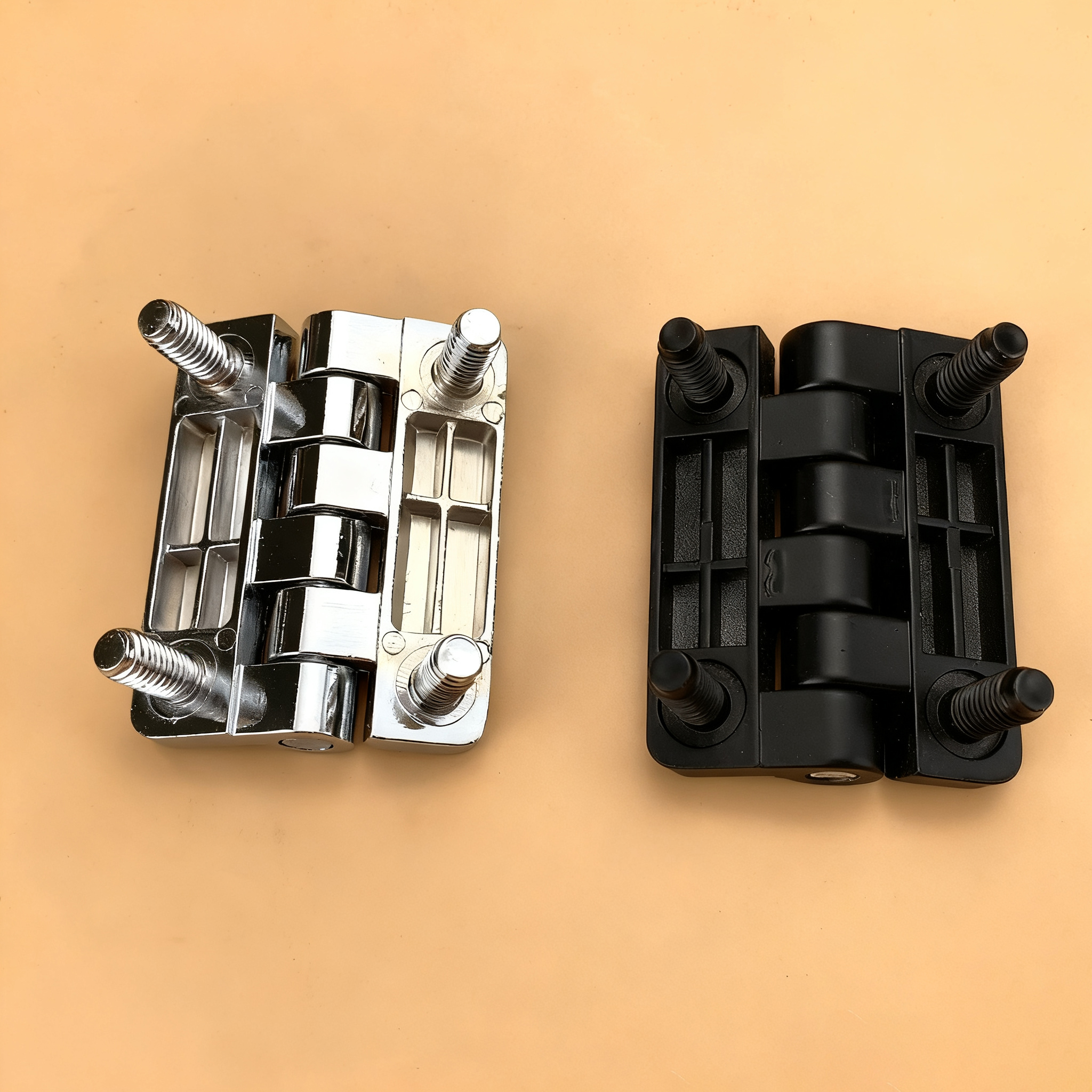 海坦不锈钢 CL209-1-2黑白铰链 HL009 铁皮柜开关柜 动力机柜合页 - 图2