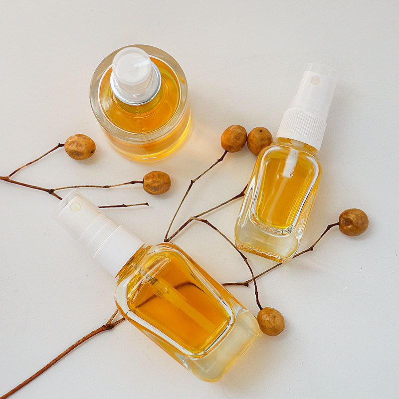 HOPECK按压玻璃喷雾罐透明玻璃大喷量细雾20牙20-50ml香水喷雾瓶,淘宝优惠券,粉丝福利购,淘宝优惠卷