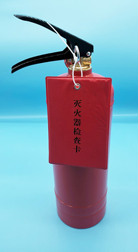 灭火器检查卡 消火栓巡查月检表 消防器材养护记录表 防水年检卡 - 图2