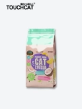 Touchcat его кошачий кокосовый кокосовый цитрусовый смешанный тофу, толкающий почвенную дезодоризованную песок без пыли 2,5 кг. Бесплатная доставка