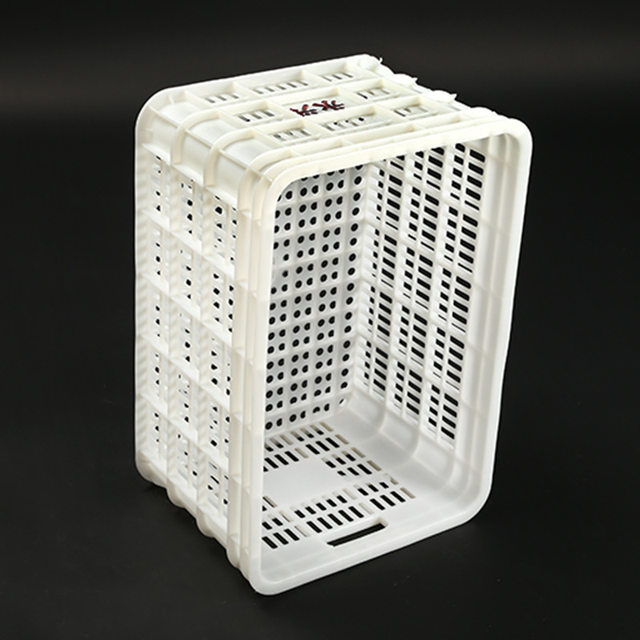 40 catties large plastic frame turnover basket rectangular thickened vegetable fruit box transport egg basket storage basket