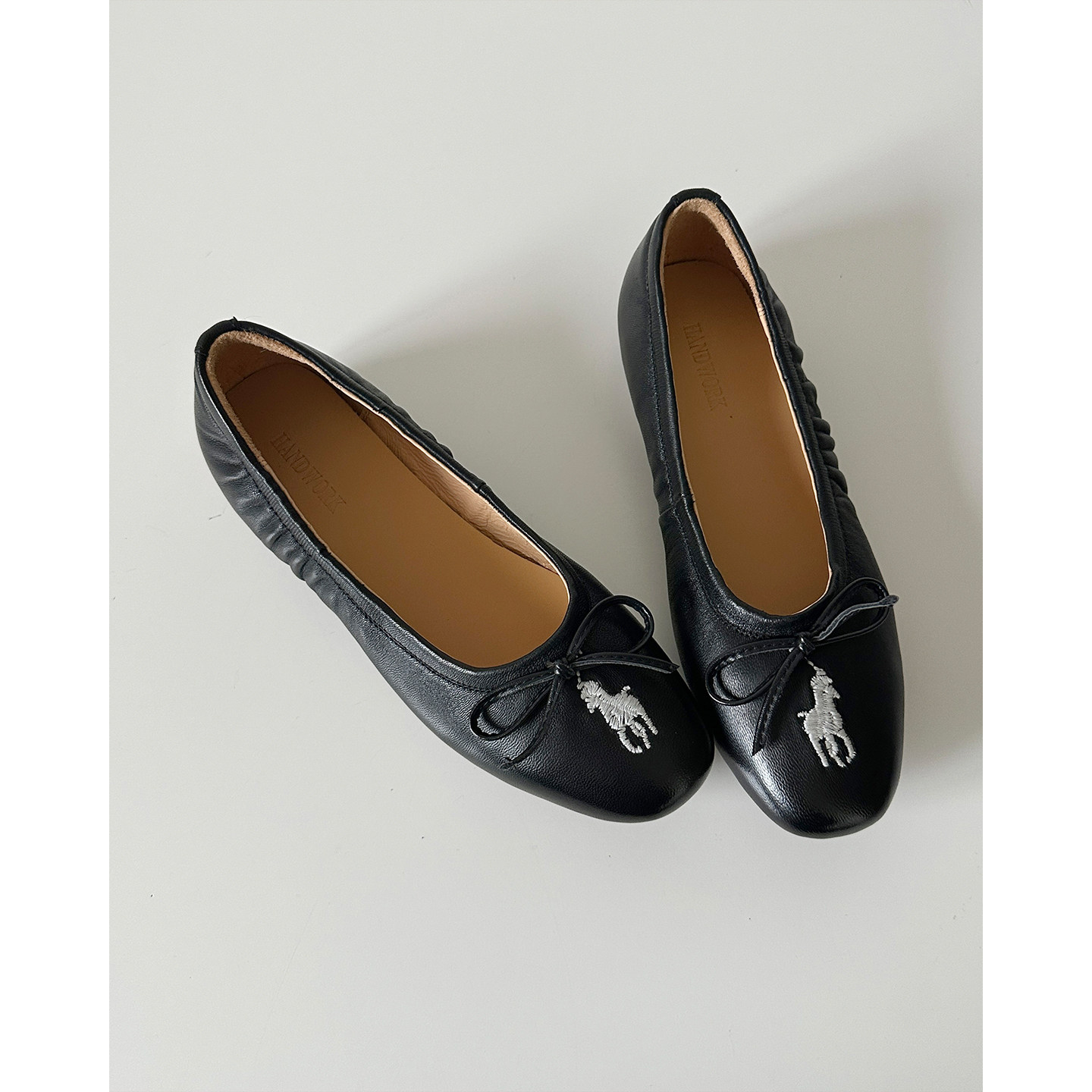 春季百搭时尚刺绣蝴蝶结单鞋圆头浅口平底舒适通勤工作鞋芭蕾舞鞋,淘宝优惠券,粉丝福利购,淘宝优惠卷