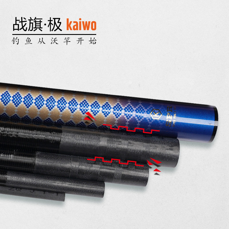 开沃精工战旗极小综合竿轻量鲫鱼鲤鱼钓竿竞技钓竿超轻碳素钓鱼竿,淘宝优惠券,粉丝福利购,淘宝优惠卷