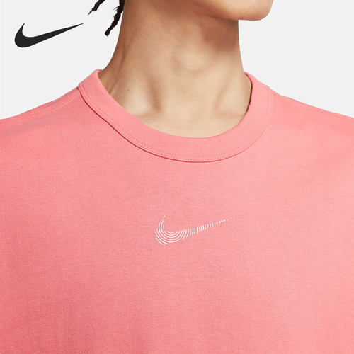 Nike/耐克正品夏季新款时尚透气休闲圆领短袖T恤DM7899-603 - 图1