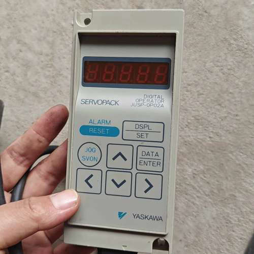 议价YASKAWA安川伺服手操器JUSP-OP02A，实物图，正议价 - 图3
