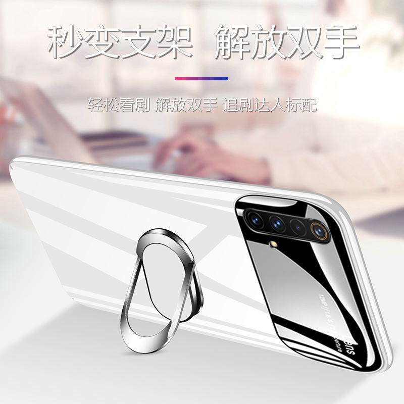 黑贝壳旗舰店realmex50手机壳realme真我x50pro玩家版玻璃x50m保护套5G全包防摔opporealmex硬壳por超薄男女oppox创意个性2