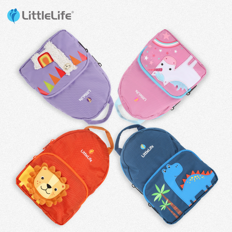 英国LittleLife 萌趣小动物幼儿园防走失背包幼儿户外出行背包2L