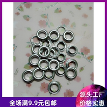 Manufacturer direct sales round chicken eye buttoned shoes eye button petrol-eye button crested eye button hollow copper cock eye rivet with complete size