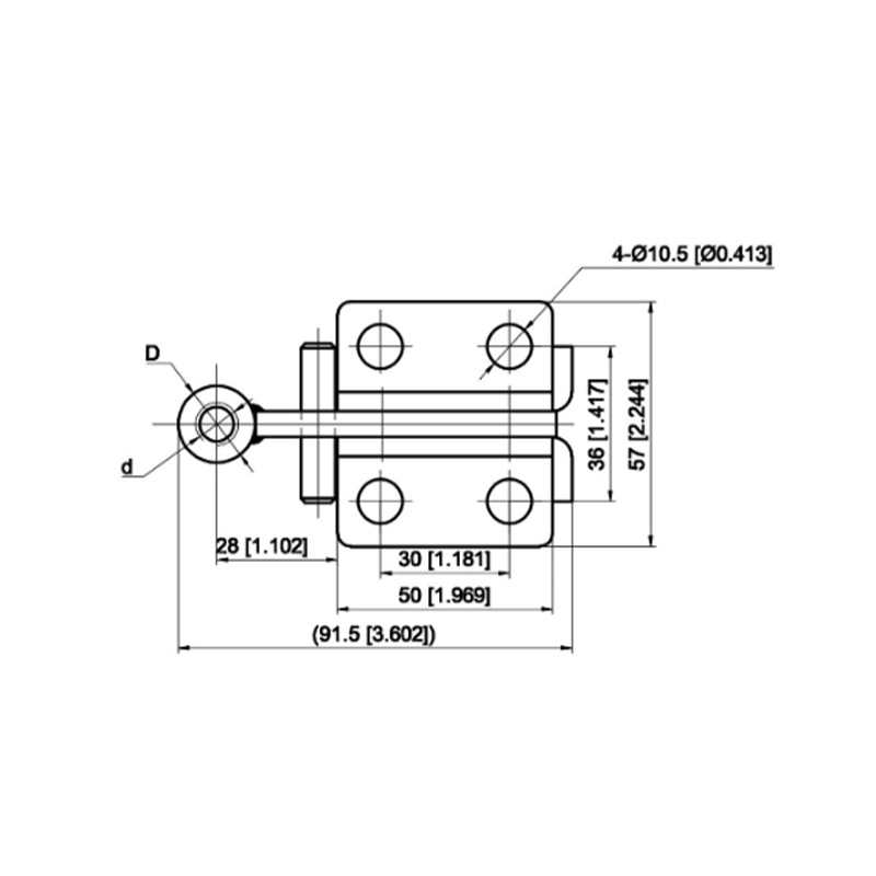 Z10厂4CH推拉式快速夹具家压紧器48工装夹钳-图0