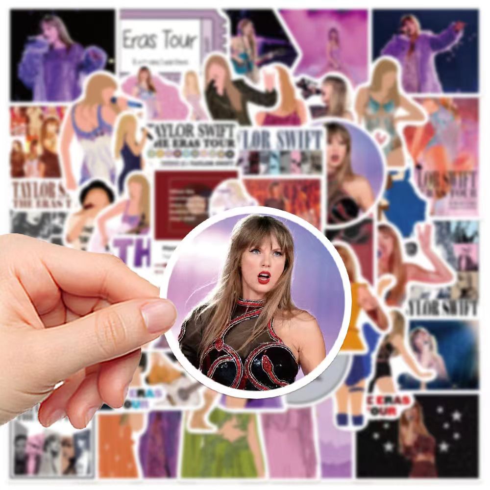 50张霉霉时代巡演大电影贴纸TaylorSwift TheErasTour周边防水diy - 图2