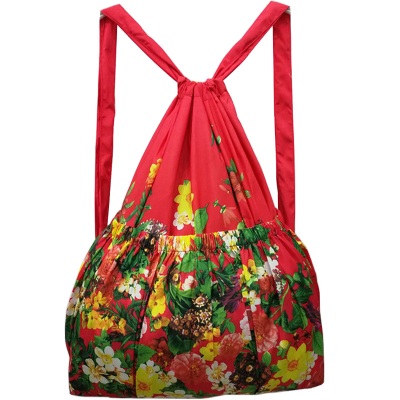 抽绳束口大容量防水包包2026新款时尚尼龙布双肩包女百搭简易背包,淘宝优惠券,粉丝福利购,淘宝优惠卷