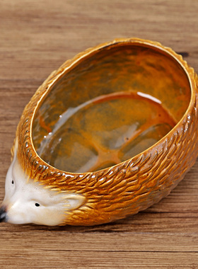 可爱小动物欧式手绘刺猬造型