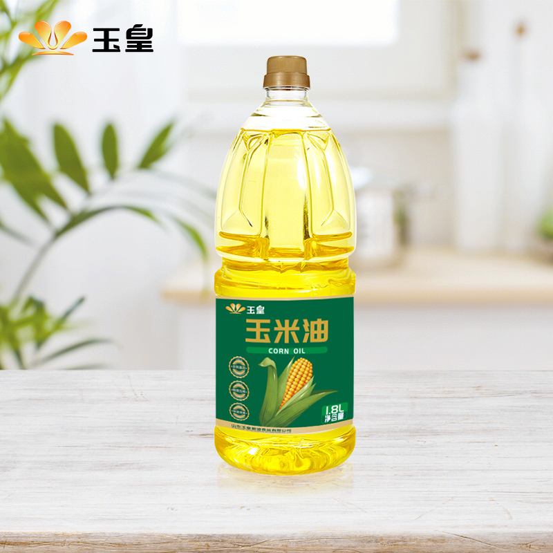 玉皇压榨玉米油1.8l升非转基因食用油烘焙色拉油小瓶家用桶装-图2