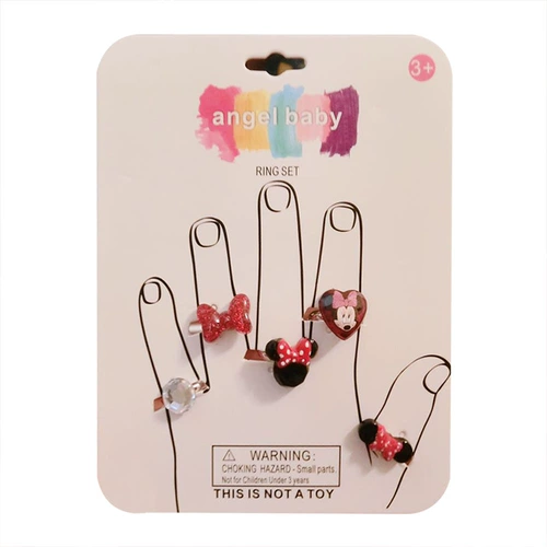 Японское детское мультяшное кольцо для принцессы, аксессуар, «Холодное сердце»