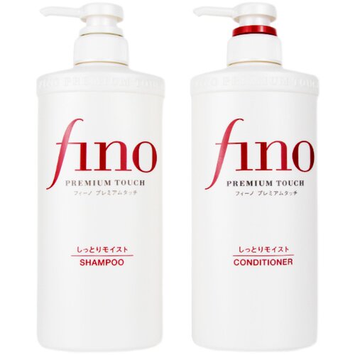 日本芬浓Fino洗发水护发素套装女修复烫染受损发质滋润蓬松550ml - 图3