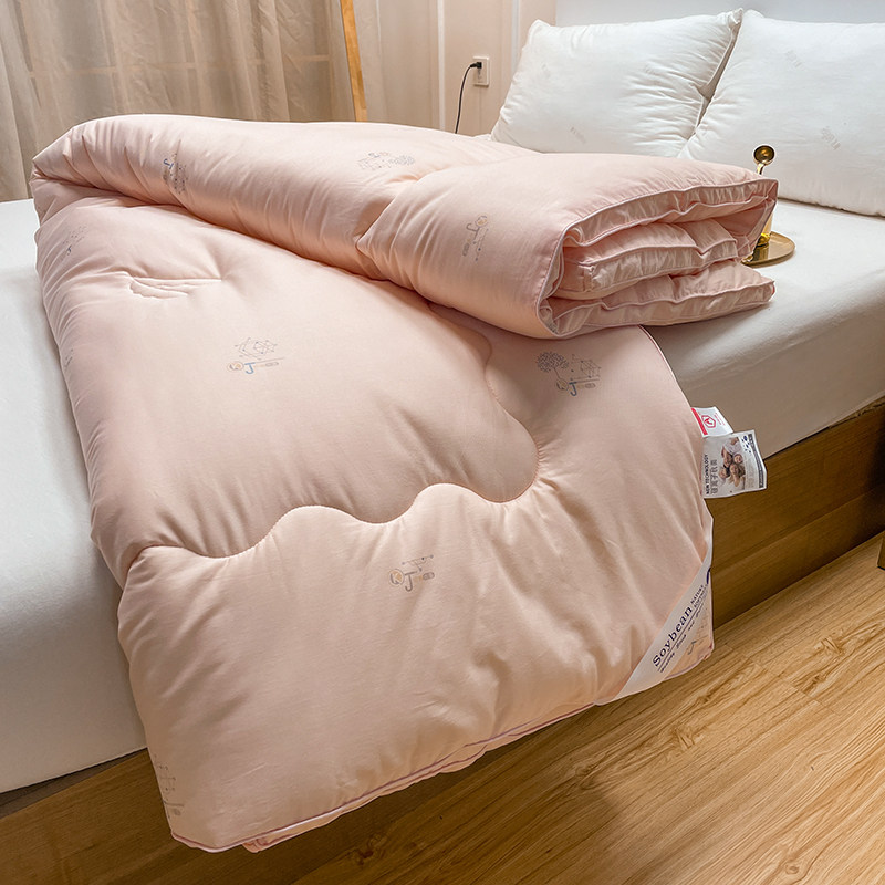 母婴级A类被子冬被加厚大豆纤维被全棉被芯春秋被单双人四季通用,淘宝优惠券,粉丝福利购,淘宝优惠卷