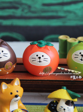 日系手办少女心月兔桌面摆件月饼