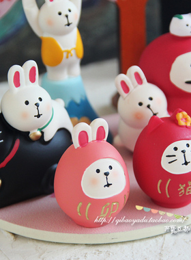 树脂摆件日式桌面可爱礼物