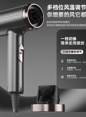 高速吹风机家用电吹风静音速干