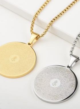 佛系饰品楞严咒吊坠男女适合