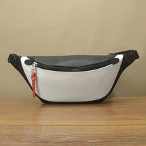 fima imported cow leather male chest bag new products fashion street sports hit with small crowdsourced light extravagant womens purse sloped satchel