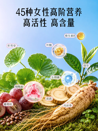 Swisse斯维诗女士综合复合维生素B族维Cvb2叶酸锌镁烟酰胺生物素 - 图3