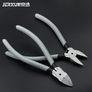 京选水口钳5寸斜口钳剪钳子斜嘴偏口剪线钳工具钳电讯模型电子剪