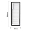 Suitable for Yunjing J4/J5 filter sweeping robot accessories Xiaoyao 001 special dust box filter consumable filter element