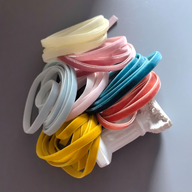 日本进口单面天鹅绒6mm丝带手工diy饰品蝴蝶结发夹娃衣宠物夹布带,淘宝优惠券,粉丝福利购,淘宝优惠卷