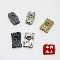 Season Wind Cigar Scissors Krupp Stainless Steel Sharp Travel Portable V Type Cut Gift Box Packing Cigar Scissors