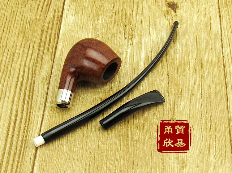 正品德国VAUEN华云Churchwarden 进口石楠木烟斗 长短双烟嘴3661 - 图3