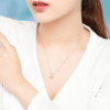 Chao Acer Hollow Exploding Broken Gold Star Candy 18K Gold Diamond Necklace Set Chain Clavicle Pendant Valentine's Day Gift