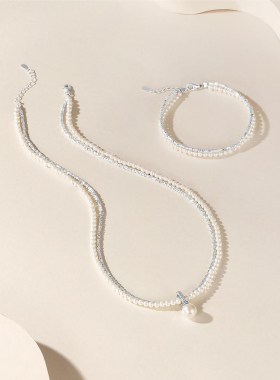 潮宏基珠宝银手链s925