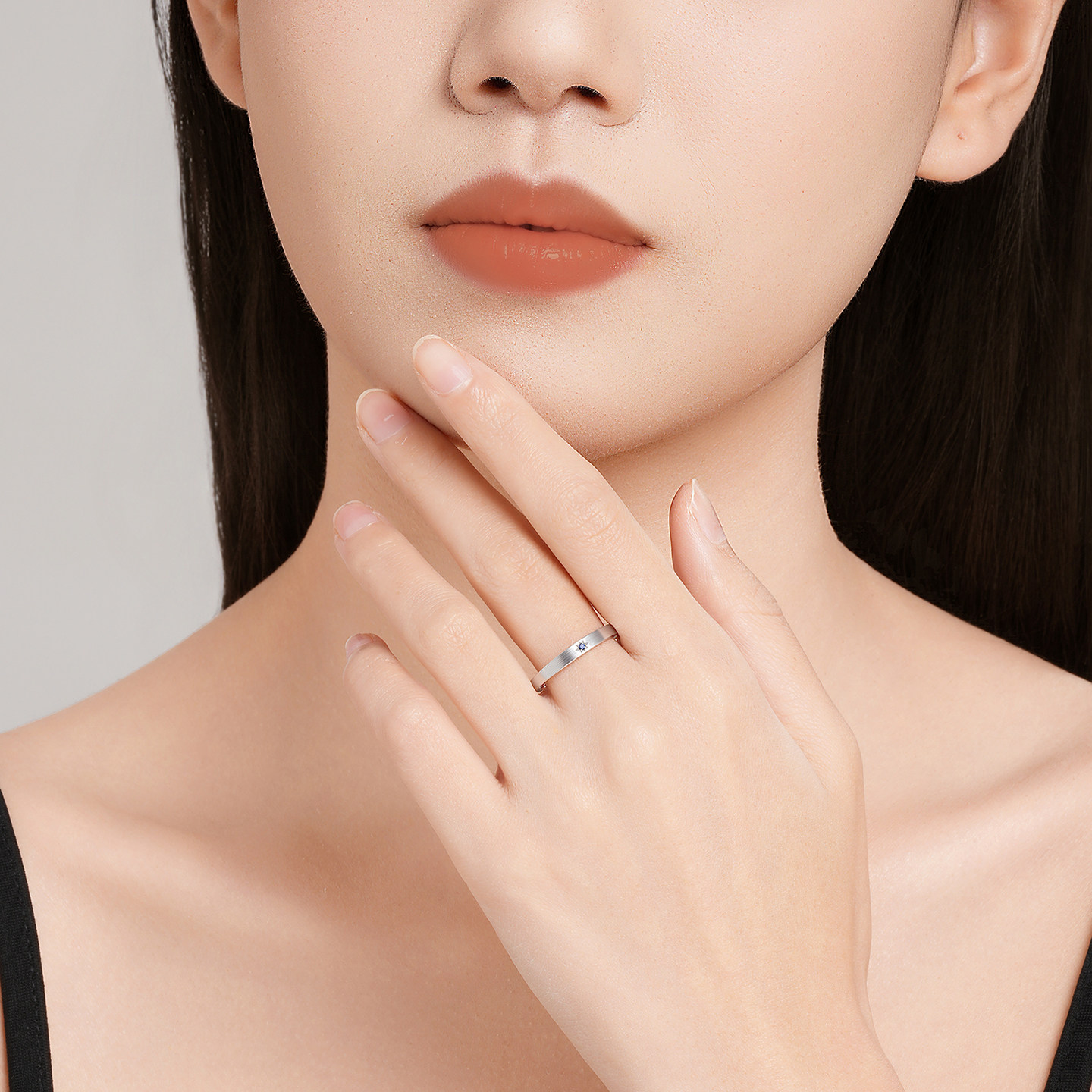 Chao Acer Platinum Ring Couple Ring