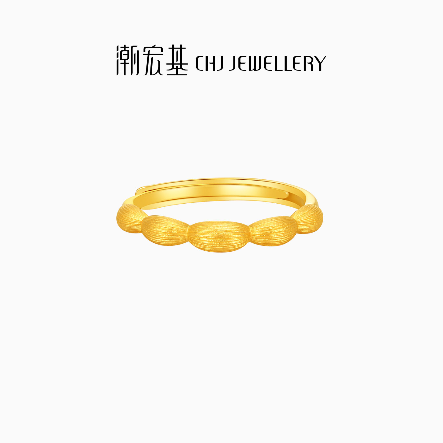 Chao Acer Huayun Good Luck Lotus Gold Ring Pure Gold Ancient Method Women's Ring Brushed Gift Price Priced Women