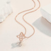 Chao Acer Hollow Exploding Broken Gold Star Candy 18K Gold Diamond Necklace Set Chain Clavicle Pendant Valentine's Day Gift