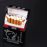 Портсигар, металлическая ультратонкая магнитная креативная коробка, алюминиевый сплав