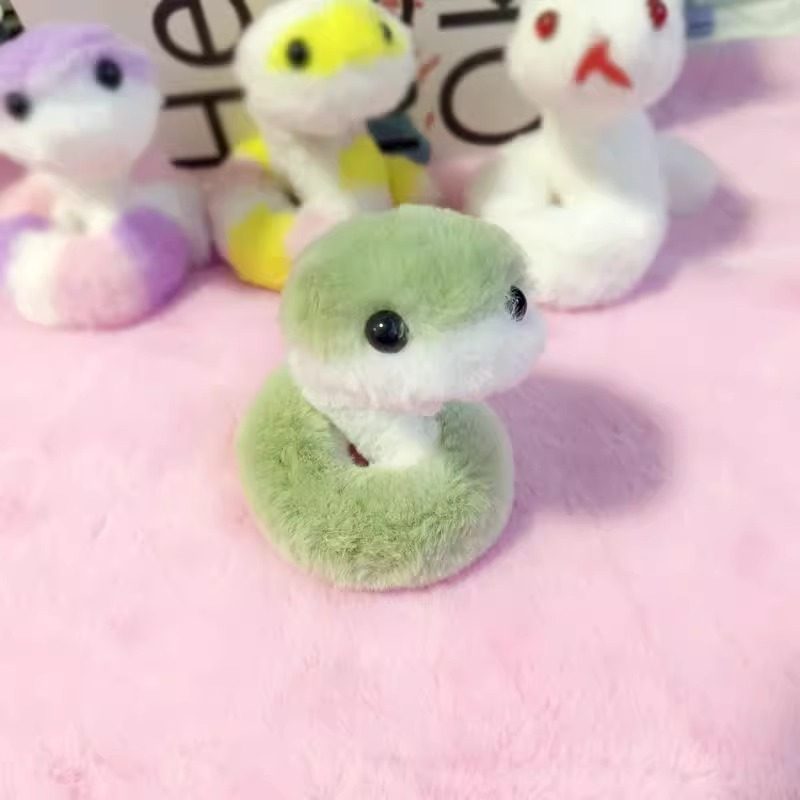 迷你小蛇毛绒玩具布娃娃玩偶搞怪儿童女孩可爱摆件公仔吉祥物布偶,淘宝优惠券,粉丝福利购,淘宝优惠卷