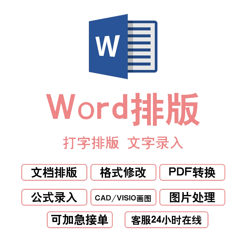 打字服务文字录入word排版excel表格代制作数据处理pdf文档整理-图3