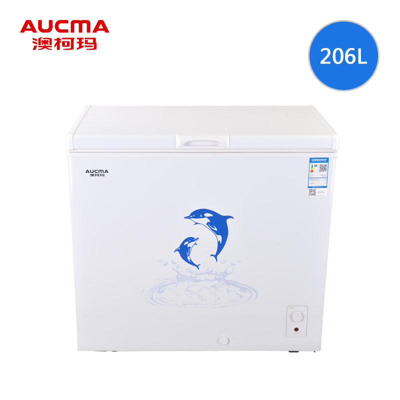 澳柯玛bc / bd-323sh卧式单温冰柜 澳柯玛潍坊冷柜